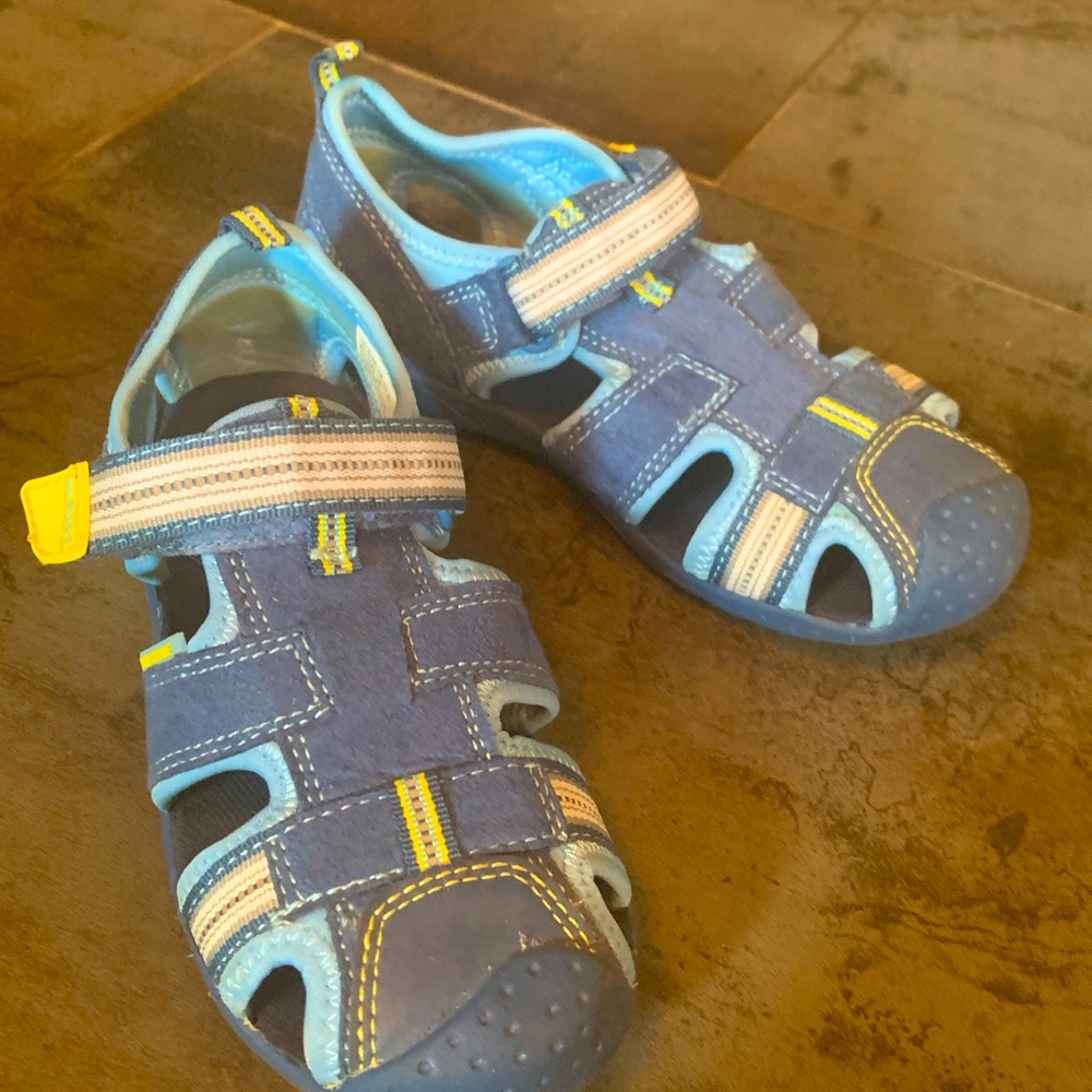Pediped Sandal/Sneakers Blue Size 11-11.5
